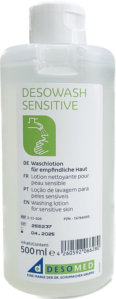 Desowash sensitive, sanfte Waschlotion für Haut und Hände, 500 ml
