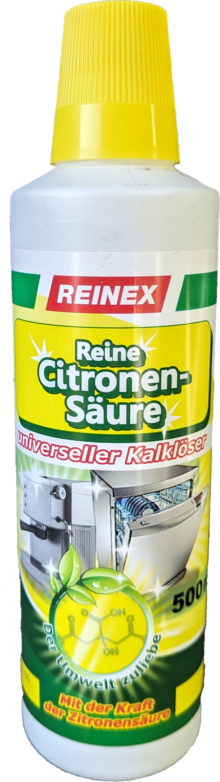 REINEX reine Zitronensäure flüssig, 500 ml Flasche