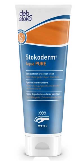 Stokoderm Aqua PURE unparfümierte Hautschutzcreme - 100ml