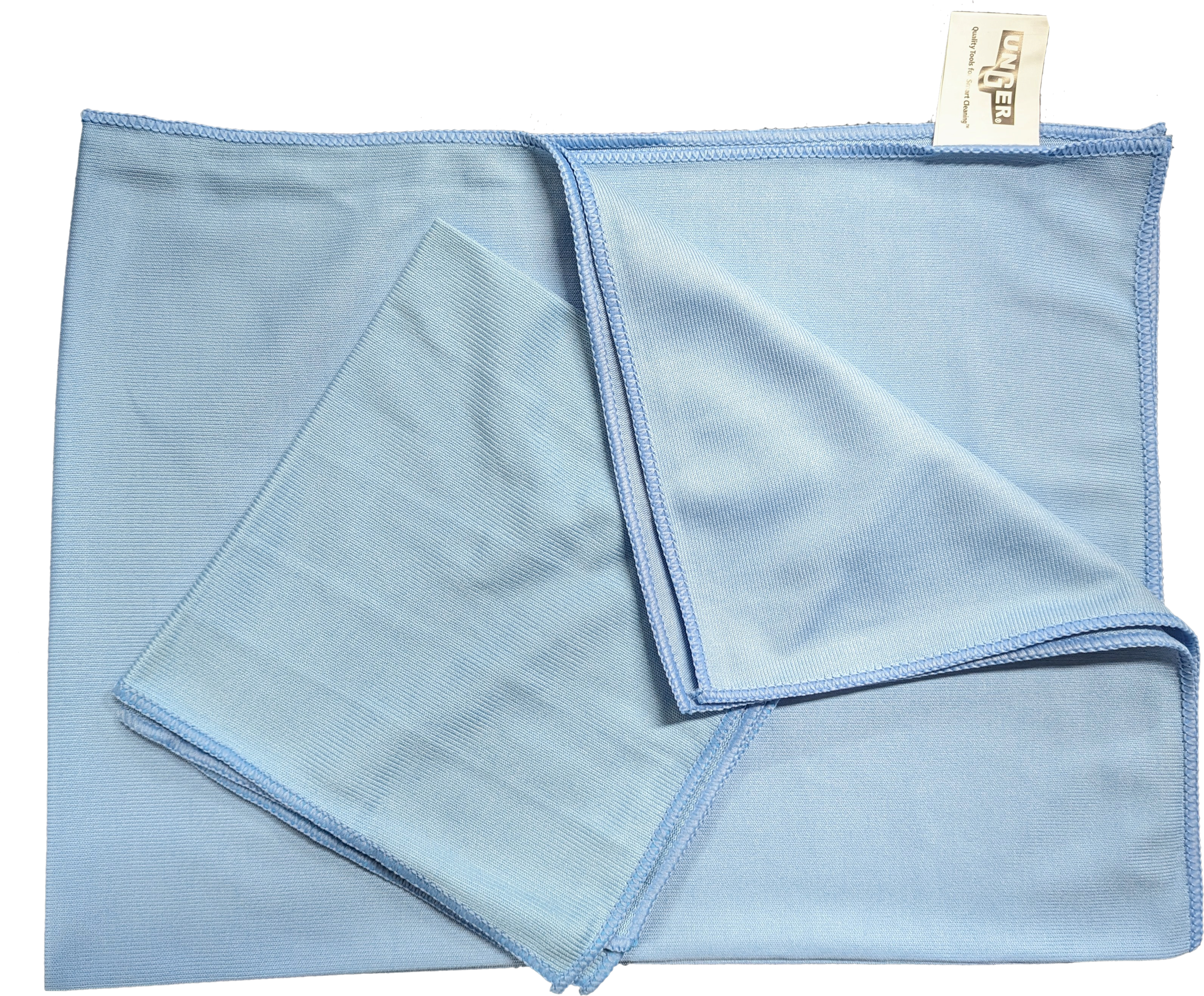 Unger Fensterreinigungstücher, 40 x 40 oder 60x80 cm, blau, 300g/qm