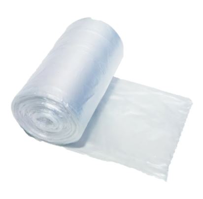 10 l Müllbeutel ohne Henkel, transparent, 50 Stück/Rolle