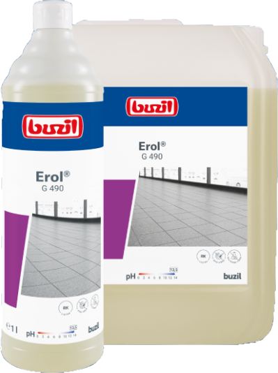 Buzil Erol G490, 1 l Flasche oder 10 l im Kanister