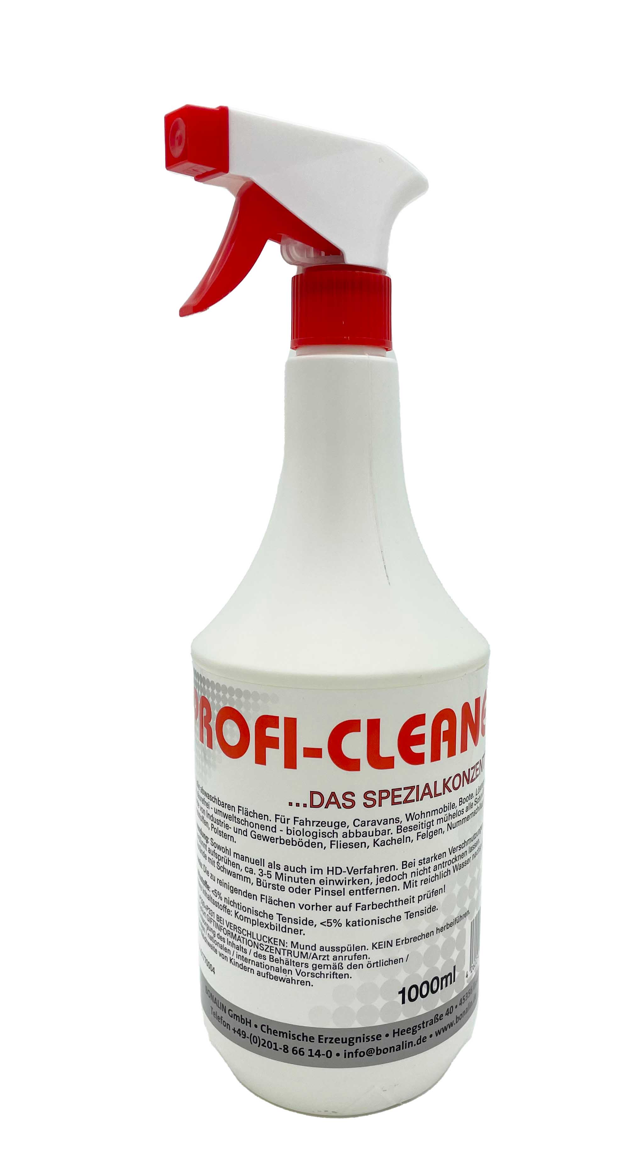 Allzweckreiniger Bonalin Profi Cleaner, 1 Liter Sprühflasche 